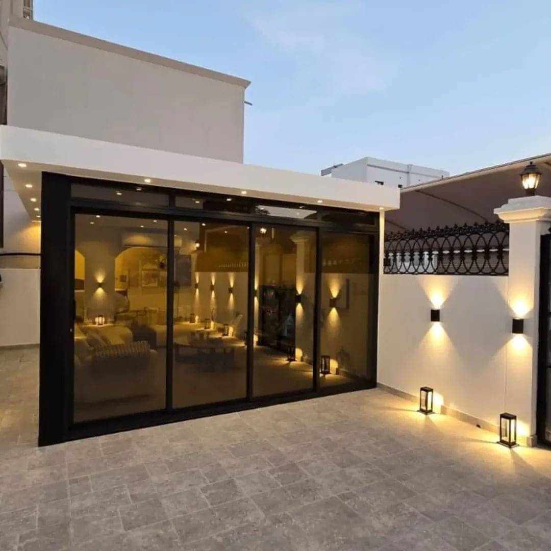 تصميم واجهات فلل ليزر بالرياض