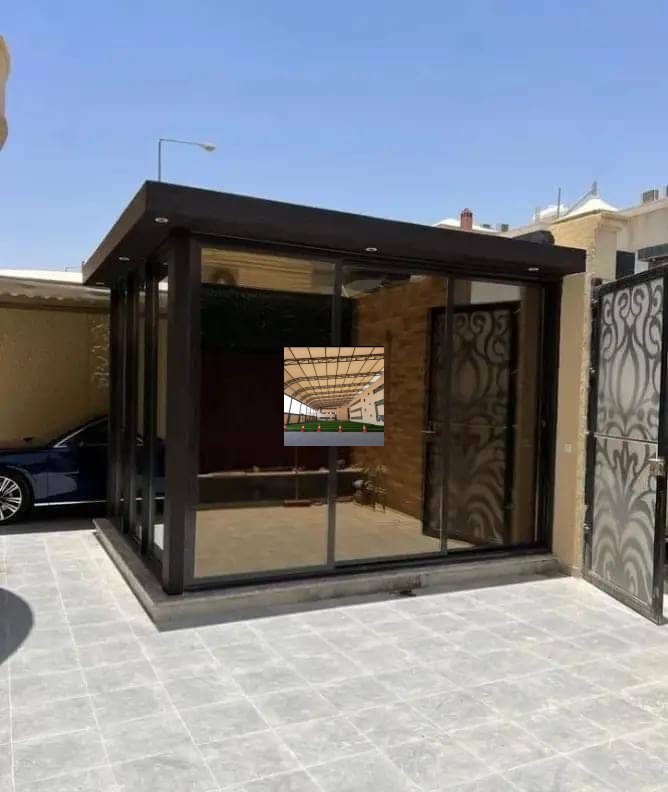 مظلات جلسات عائلية للفيلا بالرياض