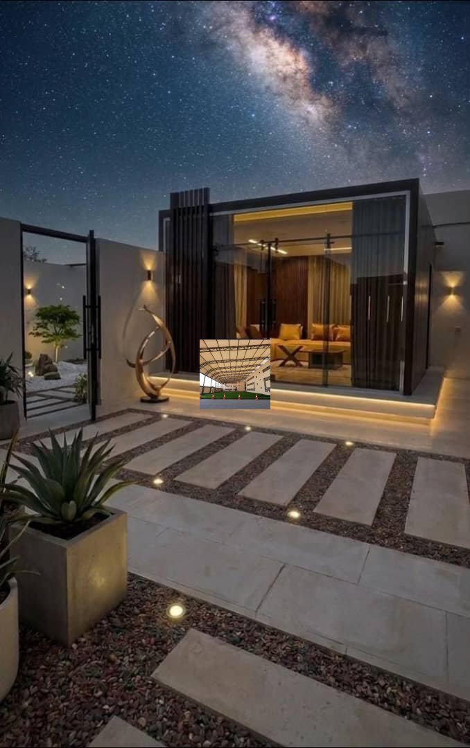 تغطية مساحة خارجية بمظلة بالرياض